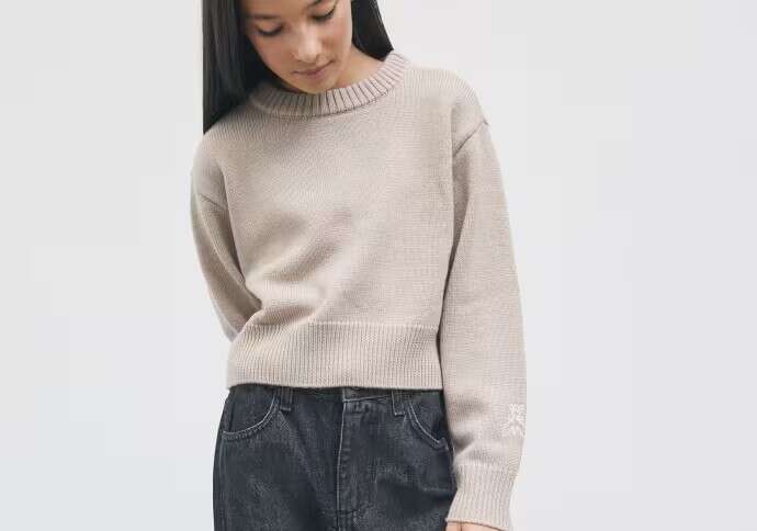 Maglione 7K0069 Beige