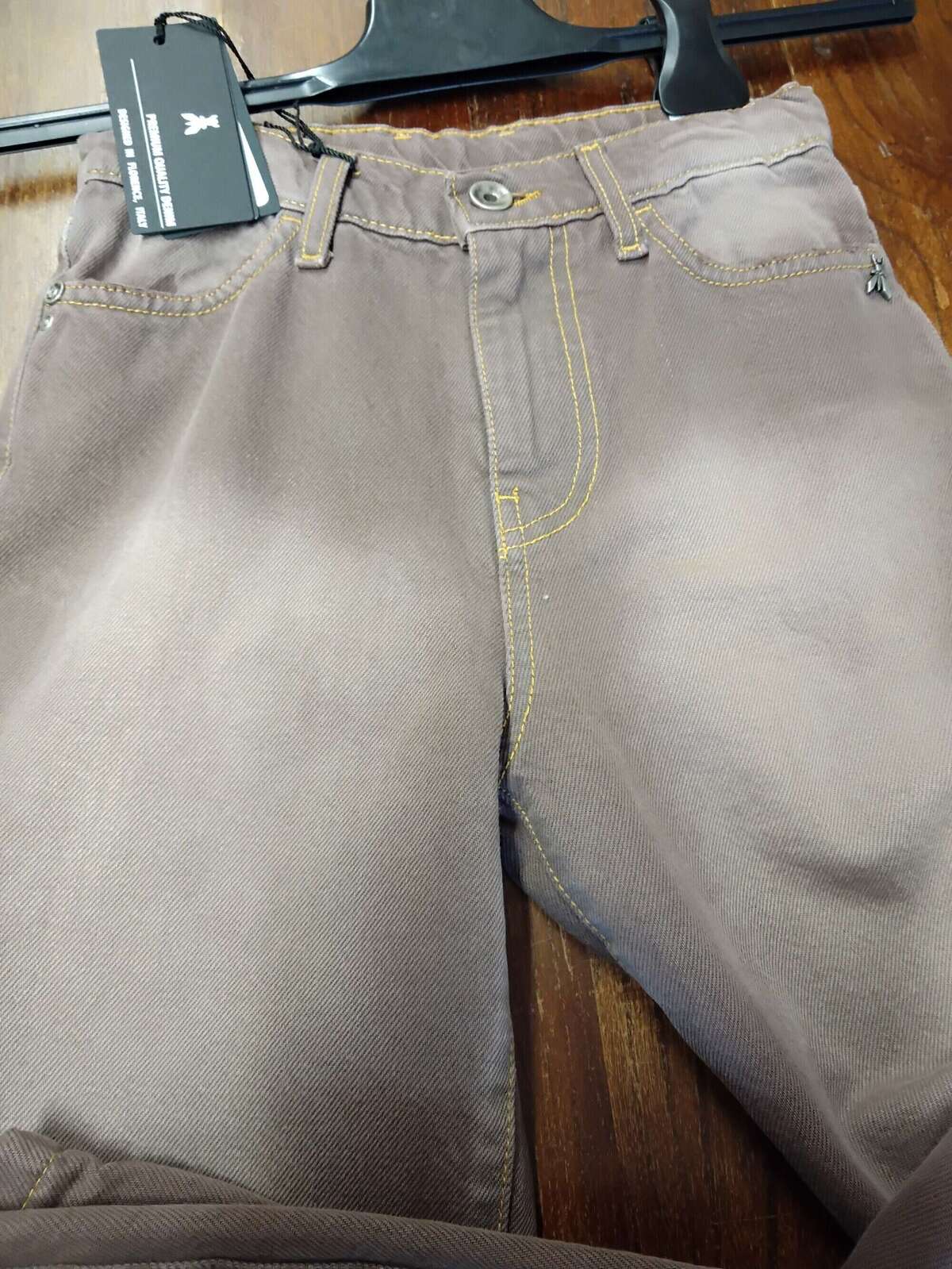 Pantaloncino 7P0393 Marrone